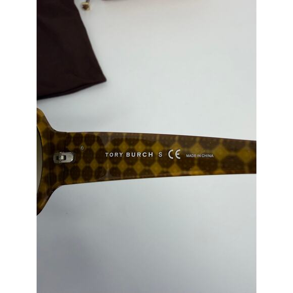 Tory Burch TY7004 521/12 Oversized Sunglasses Brown Gradient Lenses Case & Pouch main image 7